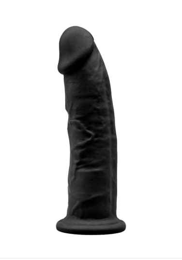 Realistic Silicone Dual Density Dildo with Suction Cup