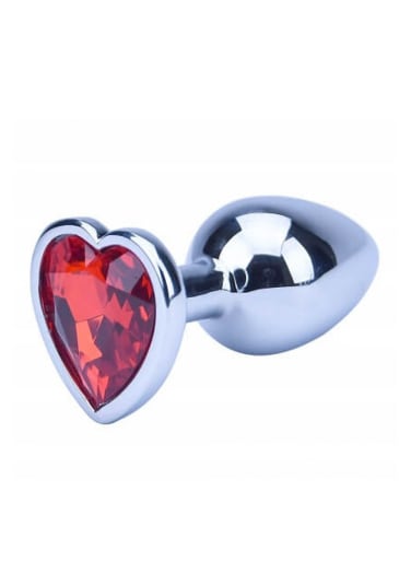 Precious Metals Heart Shaped Butt Plug