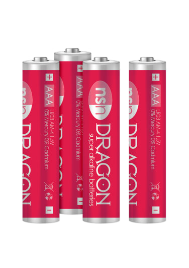 Dragon - Super Alkaline Batteries - AAA