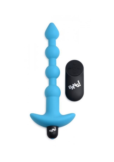 Remote Control Vibrating Silicone Anal Beads