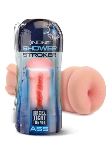 Happy Ending Shower Stroker Self Lubricating Ass