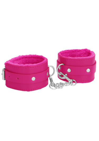 Ouch! Plush Leather Ankle Cuffs