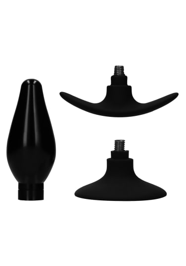 Interchangeable Butt Plug Set - Rounded