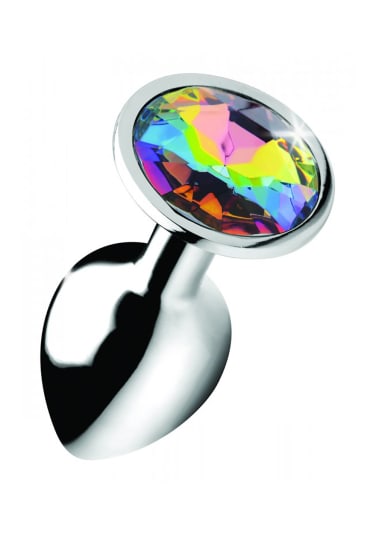 Rainbow Prism Gem Anal Plug