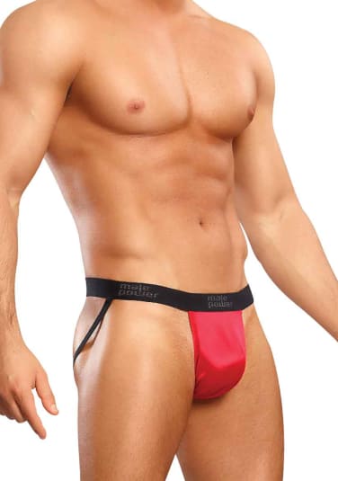 Satin Spandex Jock