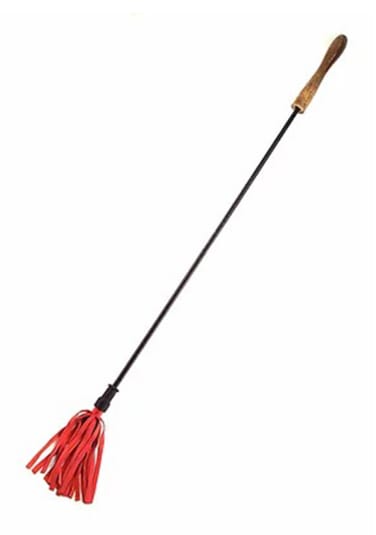 Wooden Handle Leather Riding Crop