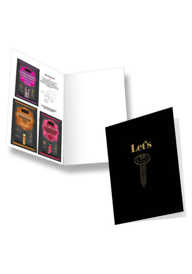 Kama Sutra Naughty Notes Greeting Cards - Let's Screw