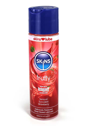 Skins Strawberry Water Based Lubricant