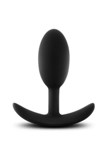 Anal Adventures Platinum - Silicone Vibra Slim Plug