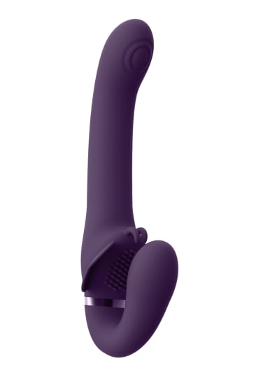 Satu - Pulse-Wave and Vibrating Strapless Strap-On
