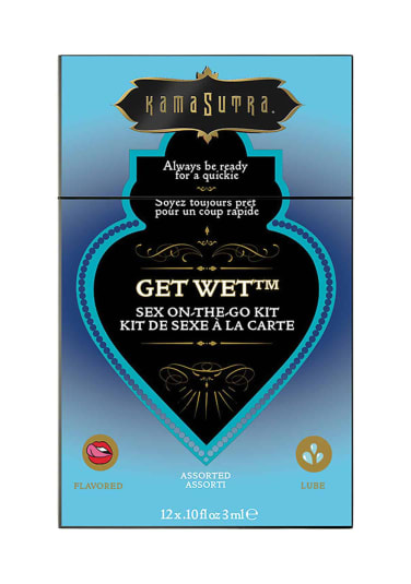 Kama Sutra Get Wet Sex to Go Kit