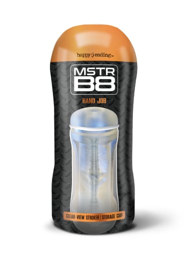 MSTR B8 Clear View Stroker - Hand Job