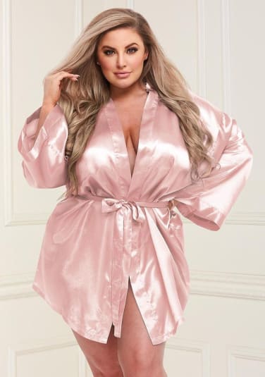 All-Satin Robe - Queen Size