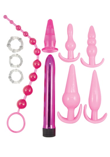 Pink Elite Collection Anal Play Kit