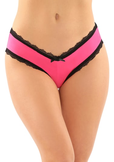 Dahlia Hipster Panty with Keyhole Cutout