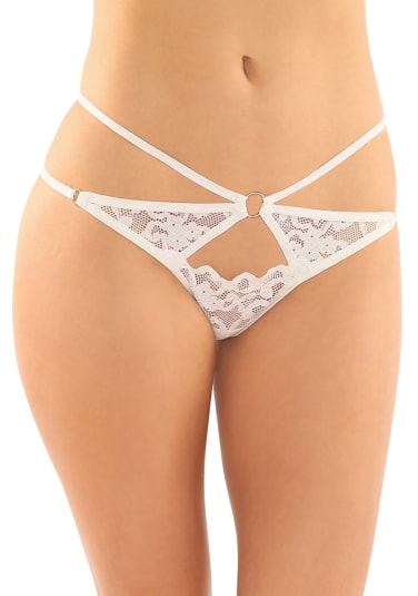 Jasmine Cut-Out Lace Thong