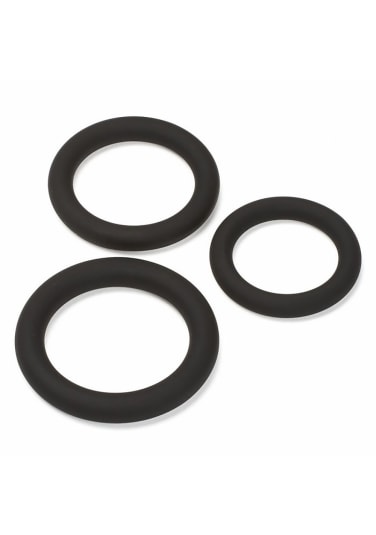 Pro Sensual Silicone Cock Ring 3-Pack