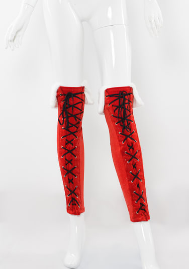 Sparkle Velvet Boot Covers