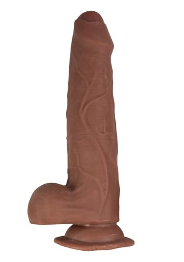 RealCocks Dual Layered Uncut Slider - 8.5" Thin Tip