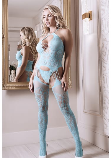 On Cloud 9 Bodystocking and G-String