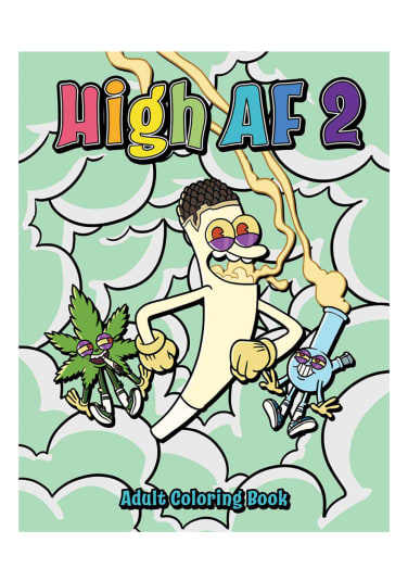 High AF 2 Coloring Book