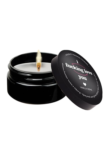 Mini Massage Candle - I Fucking Love You!