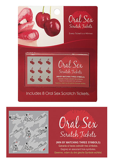 Oral Sex Scratch Tickets - Every Ticket is a Winner