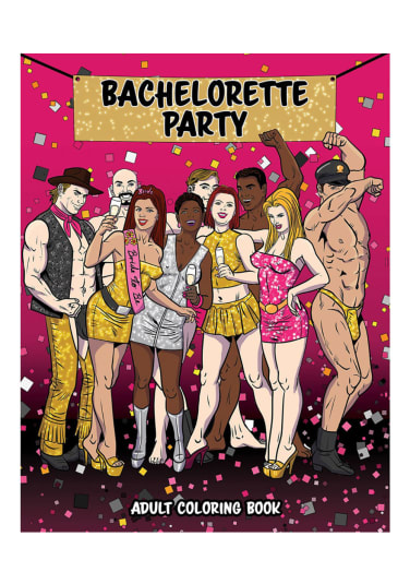 Bachelorette Party Coloring Book