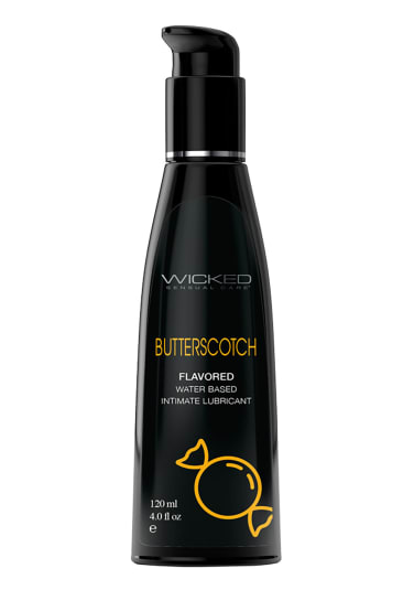 Wicked Sensual Care Water-Based Flavored Lubricant - Butterscotch