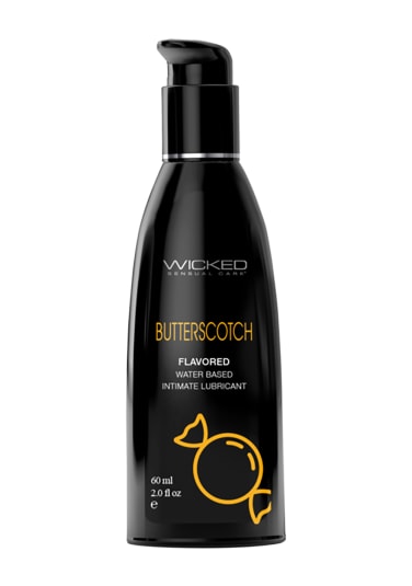 Wicked Sensual Care Water-Based Flavored Lubricant - Butterscotch