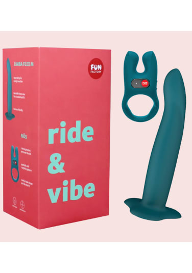 Ride and Vibe Paired For Pleasure Set