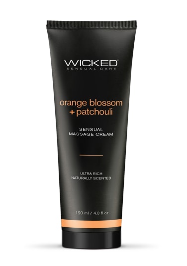 Wicked Sensual Massage Cream - Orange Blossom and Patchouli