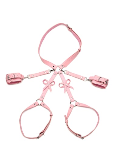 Bondage Harness with Bows