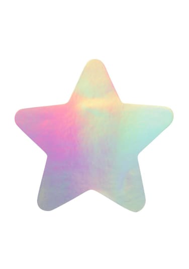 Peekaboos Iridescent Stars Pasties