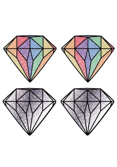 Peekaboos Diamond Pasties