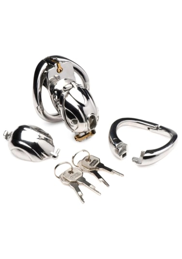 Entrapment Deluxe Locking Chastity Cage