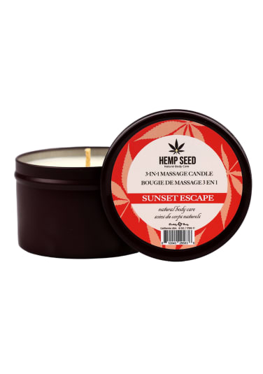 3 in 1 Massage Candle - Sunset Escape