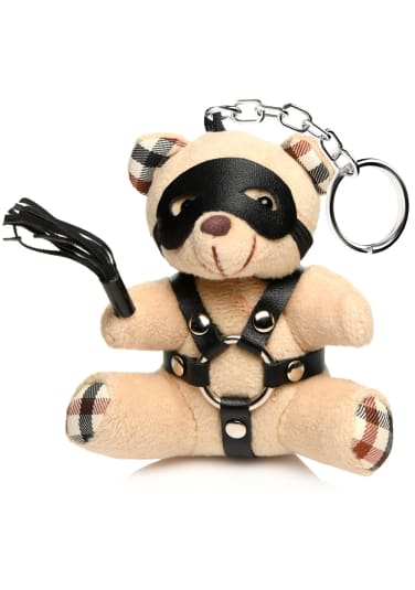 BDSM Teddy Bear Keychain