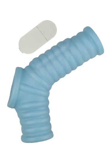 Vibrating Ribbed Fit Power Sleeve