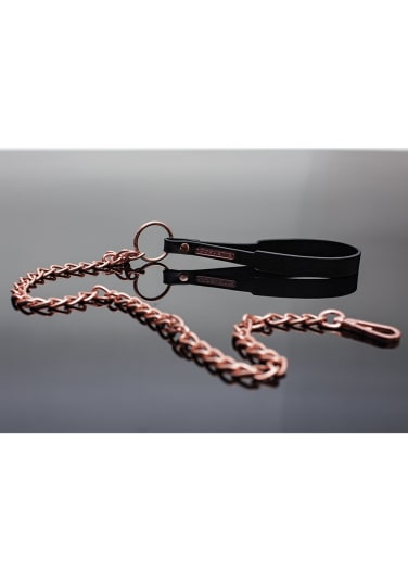 Rose Gold Metal Leash