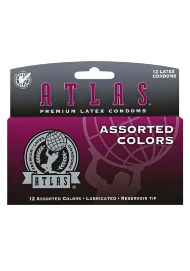 Atlas Assorted Color Condoms