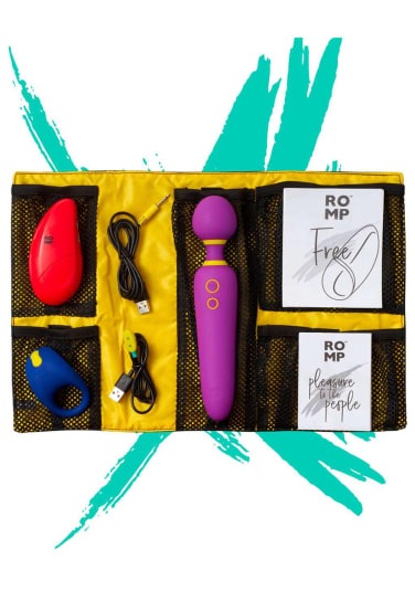 ROMP 3-Piece Pleasure Kit with Travel Pouch