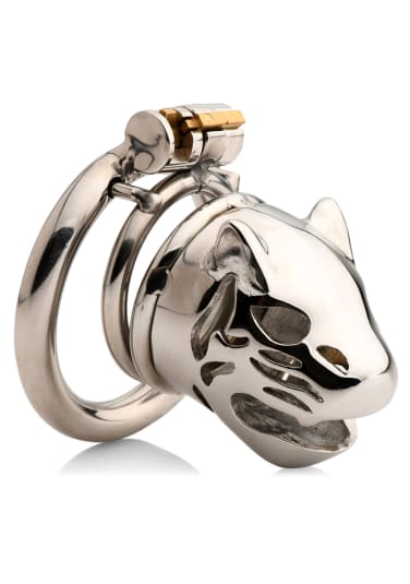 Caged Cougar Locking Chastity Cage