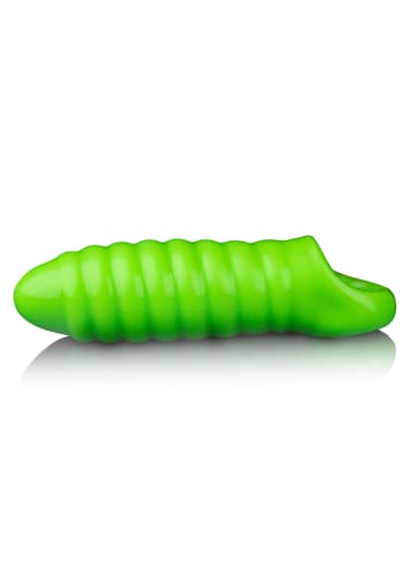 Ouch! Glow in the Dark Thick Stretchy Penis Sleeve - Swirl