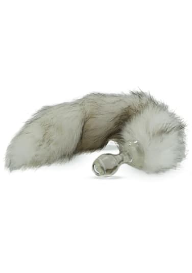 Husky Crystal Minx Faux Fur Tail Plug