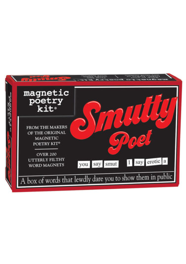 Magnetic Poetry Kit - Smutty Poet Edition