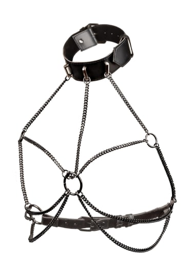 Euphoria Collection Multi-Chain Collar Harness - Plus Size