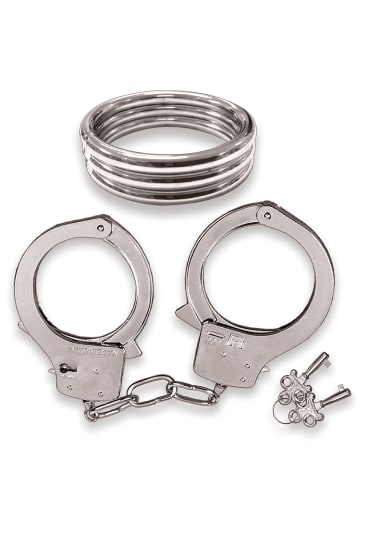 Dominant Submissive Cock Ring and Handcuffs