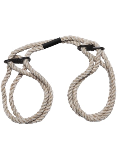 Merci - Restrain - 6mm Hemp Wrist or Ankle Cuffs