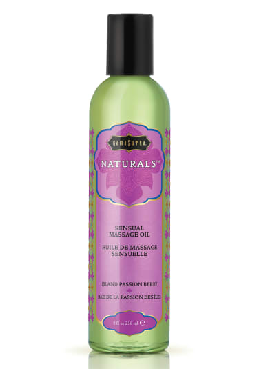 Naturals Sensual Massage Oil - Island Passion Berry